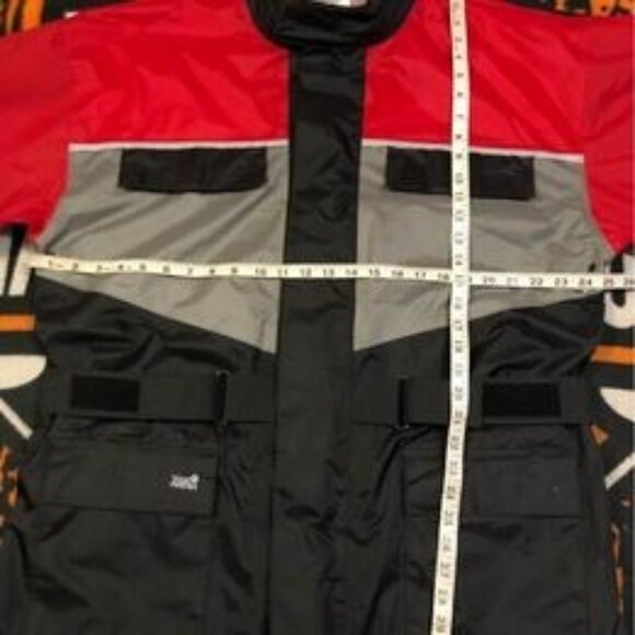TOUR MASTER Rain Coat Size XL Men, Like New, Reflective - Picture 8 of 8